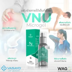 Vnu Vasayo ลดการอักเสบ ปวดข้อ ปวดเข่า โรคเก๊าท์ วีนู วาซาโย